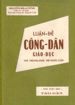 Ảnh Luận Đề Công Dân Giáo Dục