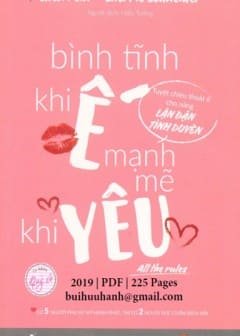 Ảnh Bình Tĩnh Khi Ế, Mạnh Mẽ Khi Yêu