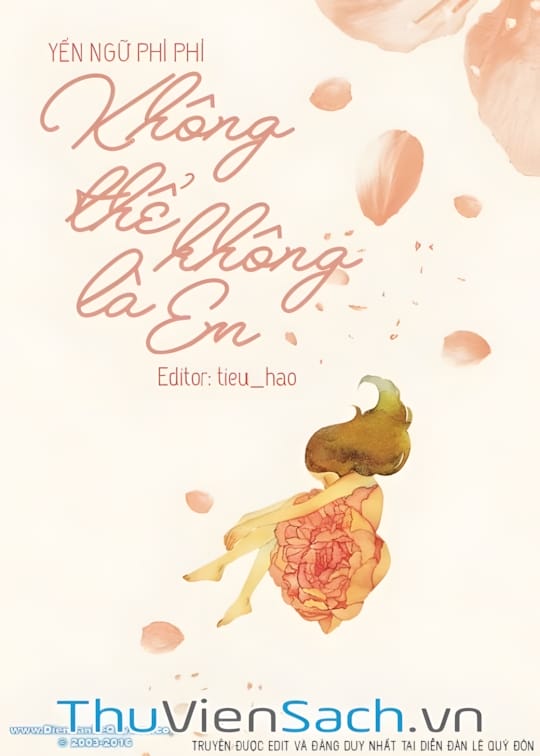 Ảnh bìa sách Không Thể Không Là Em!