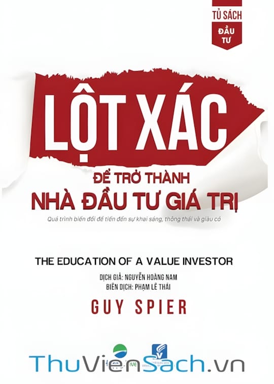 Ảnh bìa sách Lột Xác Để Trở Thành Nhà Đầu Tư Giá Trị