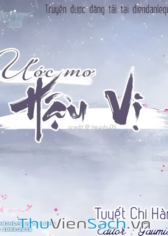 Ảnh bìa sách Mơ Ước Hậu Vị