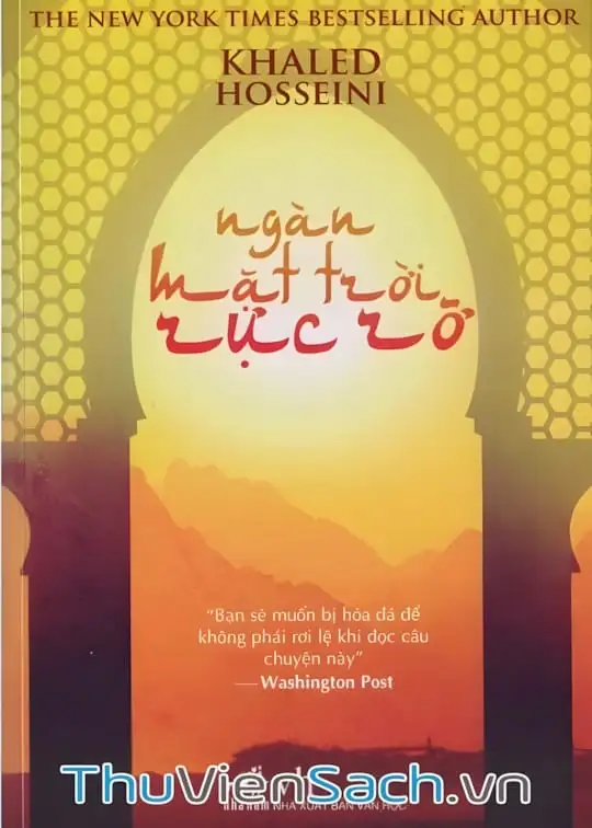 Ảnh bìa sách Ngàn Mặt Trời Rực Rỡ