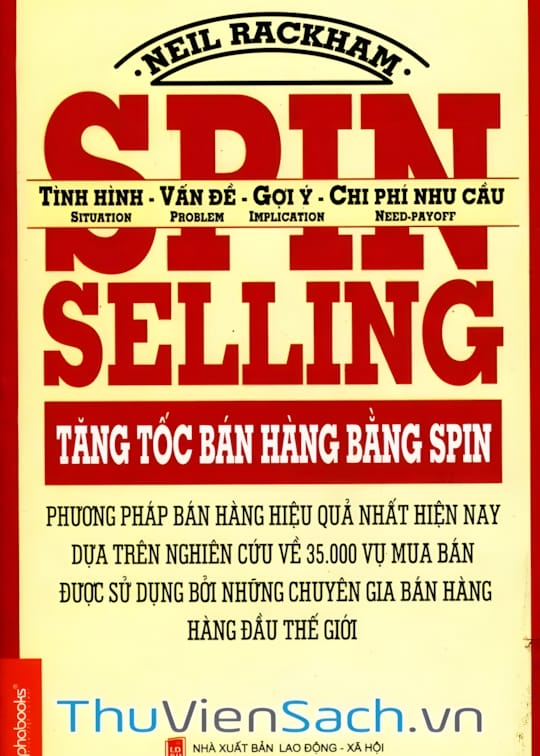 Ảnh bìa sách Tăng Tốc Bán Hàng Bằng Spin