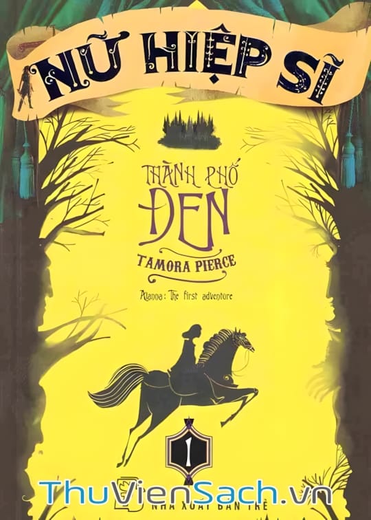 Ảnh bìa sách Nữ Hiệp Sĩ - Thành Phố Đen