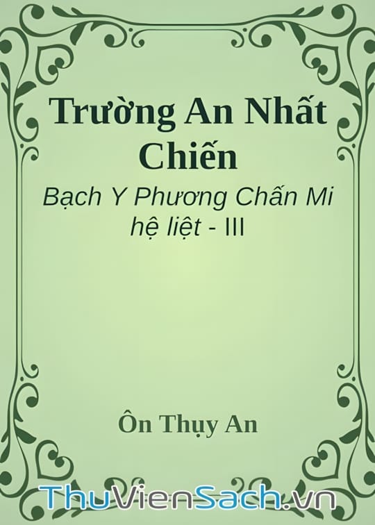Ảnh bìa sách Trường An Nhất Chiến