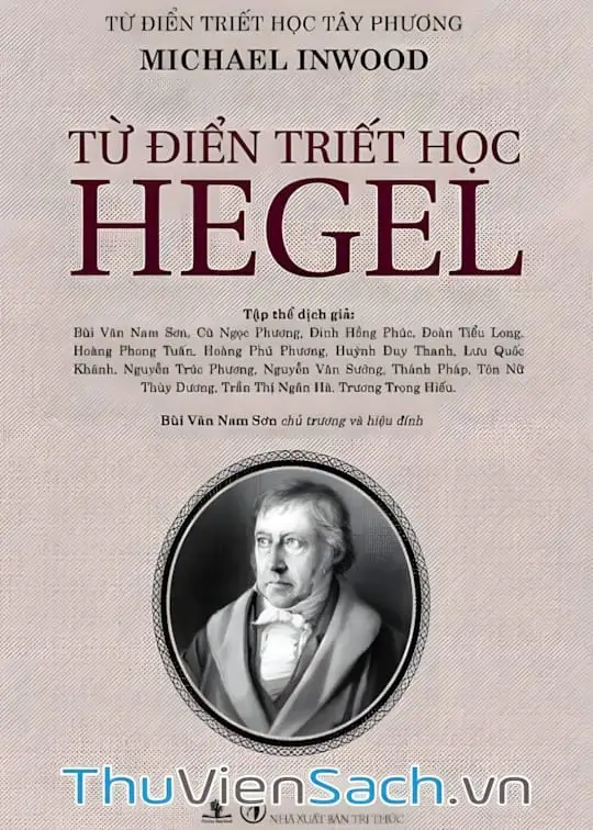 Ảnh bìa sách Từ Điển Triết Học Hegel