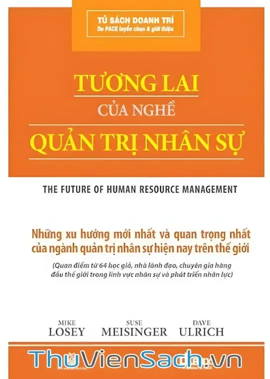 Ảnh bìa sách Tương Lai Của Nghề Quản Trị Nhân Sự