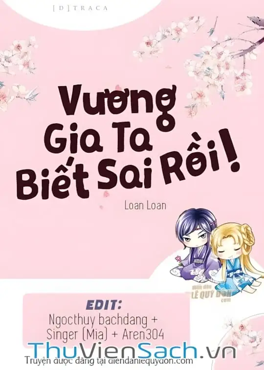 Ảnh bìa sách Vương Gia Ta Biết Sai Rồi