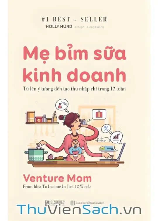 Ảnh bìa sách Mẹ Bỉm Sữa Kinh Doanh Online