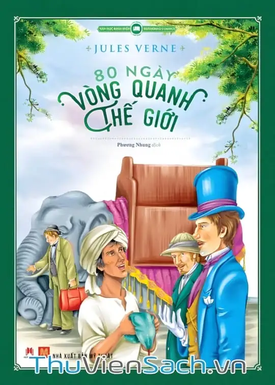 Ảnh bìa sách 80 Ngày Vòng Quanh Thế Giới