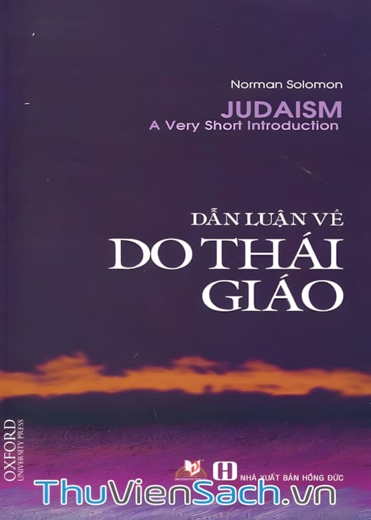 Ảnh bìa sách Dẫn Luận Về Do Thái Giáo