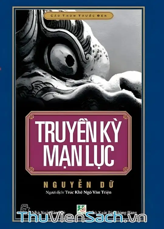 Ảnh bìa sách Truyền Kỳ Mạn Lục