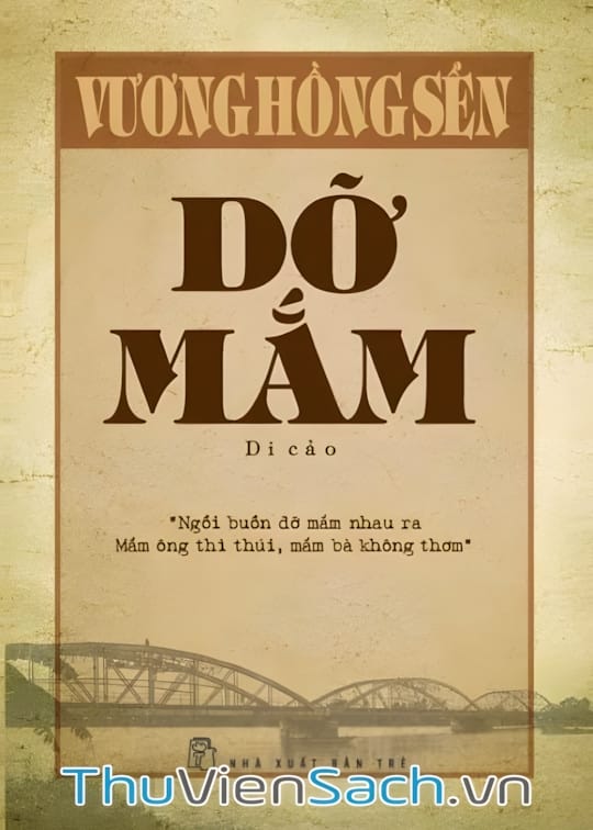 Ảnh bìa sách Dỡ Mắm