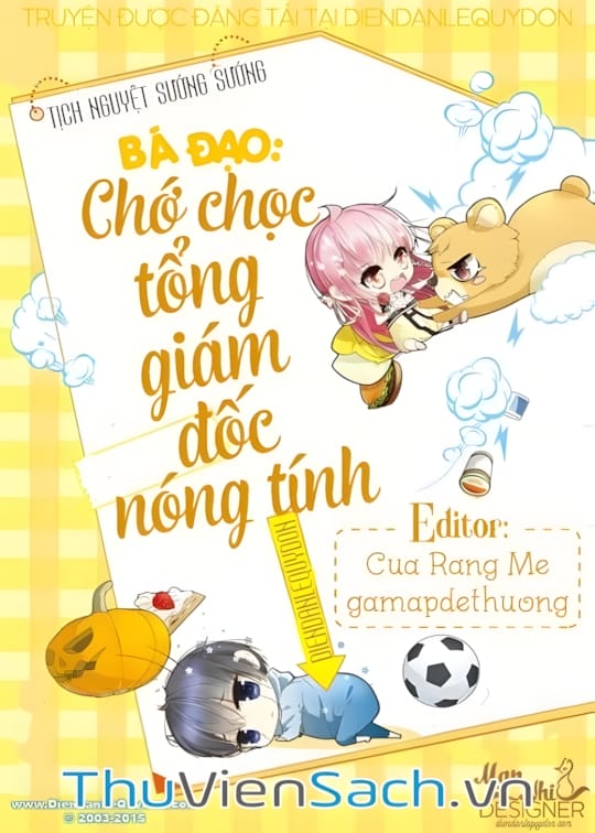 Ảnh bìa sách Bá Đạo Chớ Chọc Tổng Giám Đốc Nóng Tính