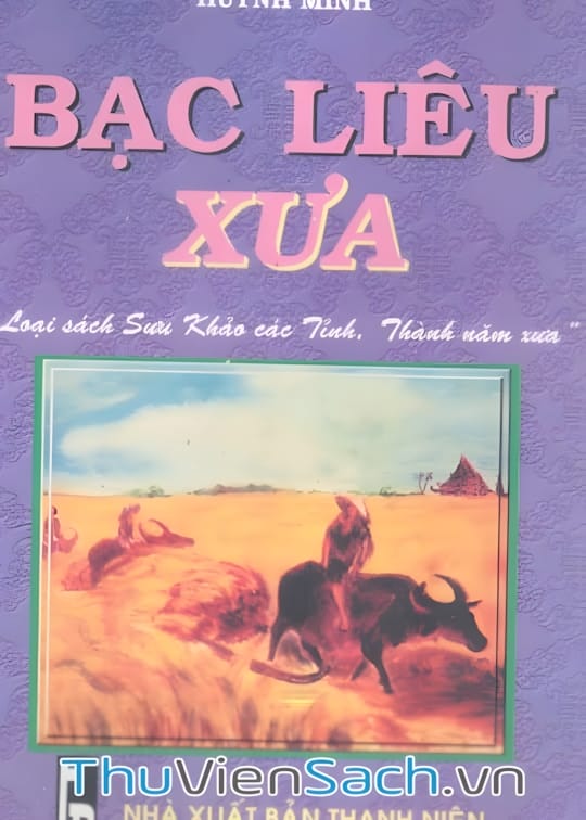 Ảnh bìa sách Bạc Liêu Xưa