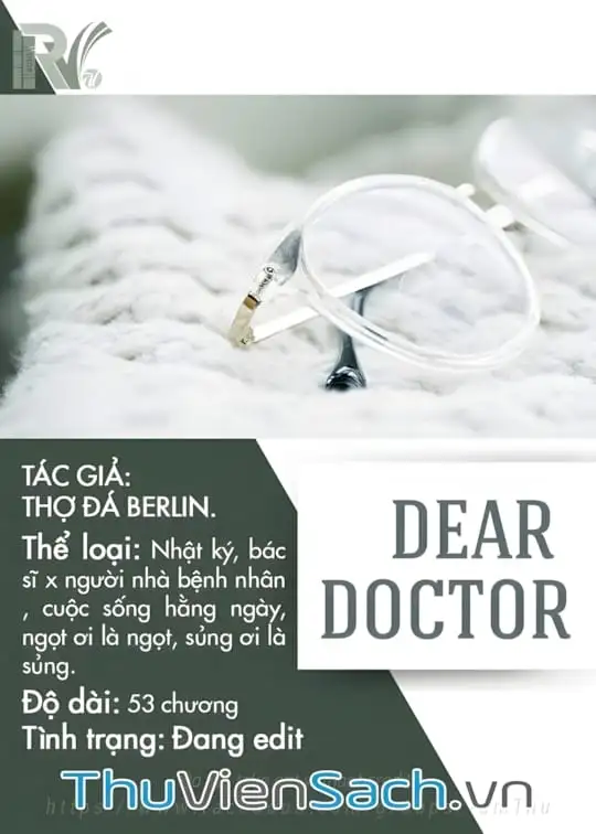 Ảnh bìa sách Dear Doctor - Báo Cáo Bác Sĩ