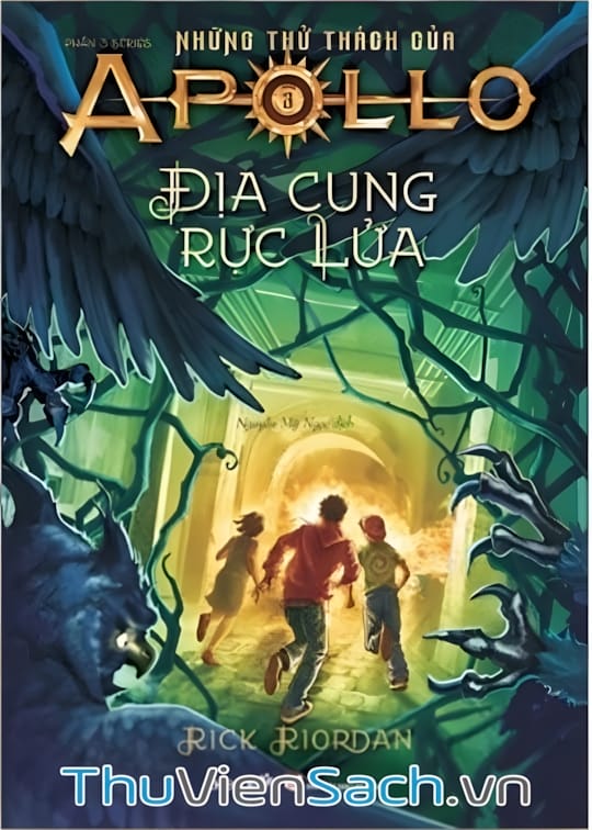 Ảnh bìa sách Địa Cung Rực Lửa