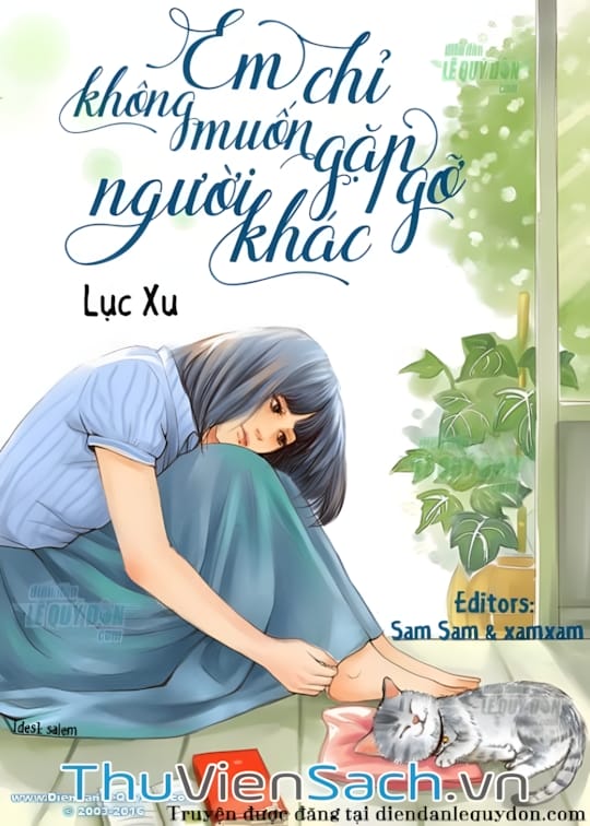 Ảnh bìa sách Em Chỉ Không Muốn Gặp Gỡ Người Khác