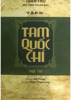 Ảnh Tam Quốc Chí - Thục Chí