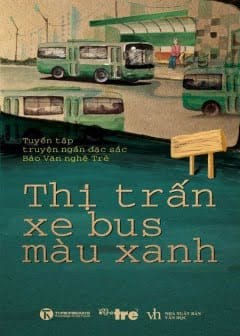 Ảnh Thị Trấn Xe Bus Màu Xanh