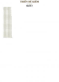 Ảnh Thiên Đế Kiếm