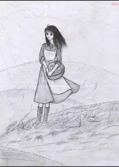 Ảnh Tóc Thề Gió Bay