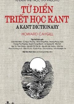 Ảnh Từ Điển Triết Học Kant