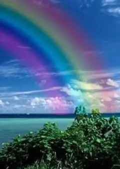 Ảnh Cầu vồng trên biển