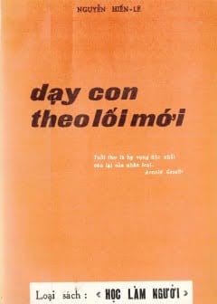 Ảnh Dạy Con Theo Lối Mới