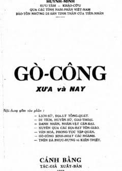 Ảnh Gò Công - Xưa Và Nay