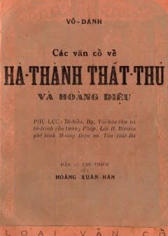 Ảnh Hà Thành Thất Thủ Ca Và Hoàng Diệu