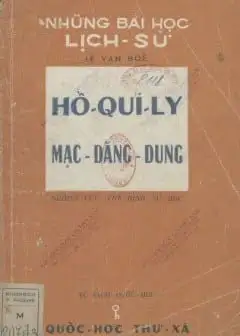 Hồ Quí Ly, Mạc Đăng Dung