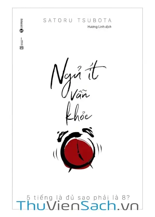 Ảnh bìa sách Ngủ Ít Vẫn Khỏe