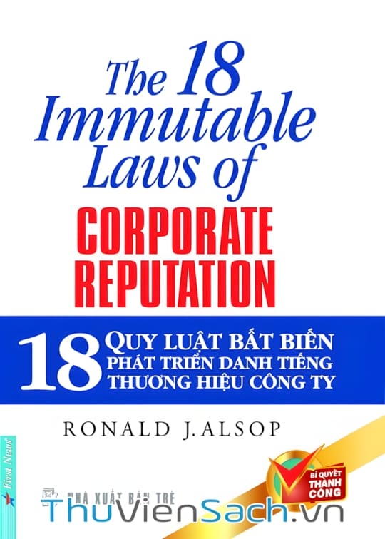 Ảnh bìa sách 18 Quy Luật Bất Biến Phát Triển Danh Tiếng Thương Hiệu