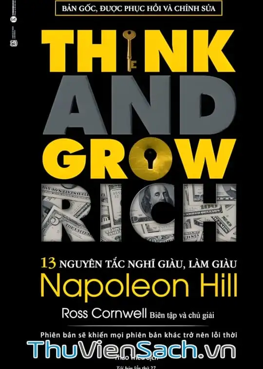 Ảnh bìa sách Suy Nghĩ Và Làm Giàu