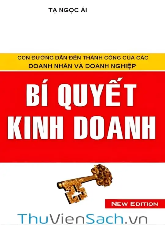 Ảnh bìa sách Bí Quyết Kinh Doanh