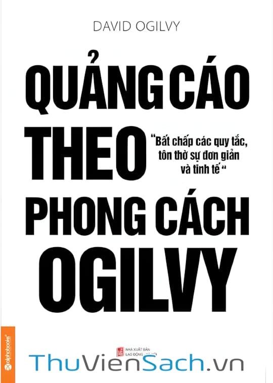 Ảnh bìa sách Quảng Cáo Theo Phong Cách Ogilvy