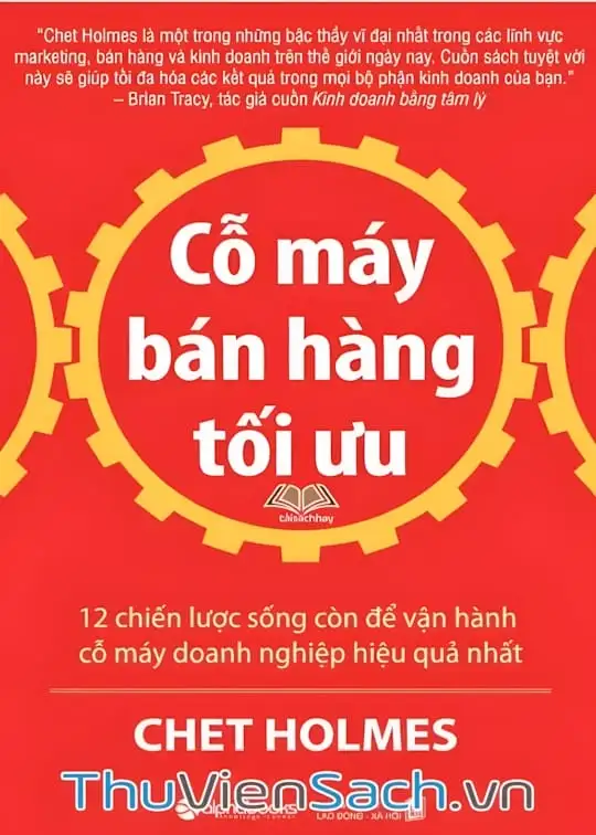 Ảnh bìa sách Cỗ Máy Bán Hàng Tối Ưu