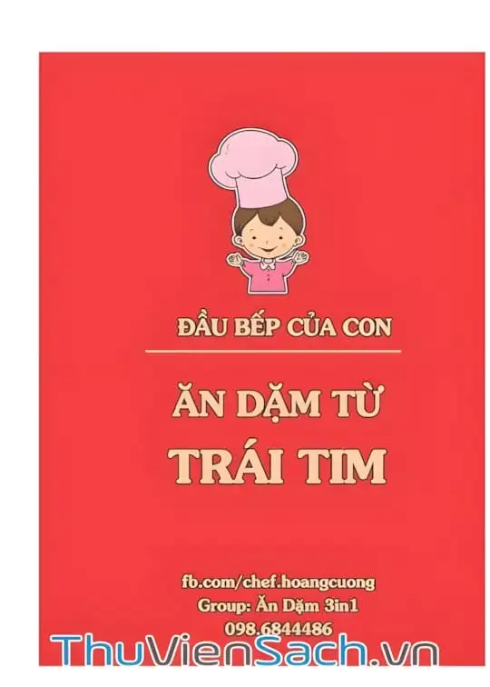 Ảnh bìa sách Ăn Dặm Từ Trái Tim