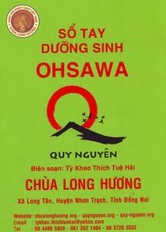 Ảnh Sổ Tay Dưỡng Sinh Ohsawa