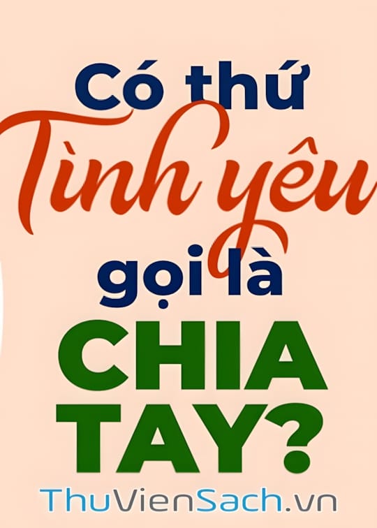 Ảnh bìa sách Có Thứ Tình Yêu Gọi Là Chia Tay