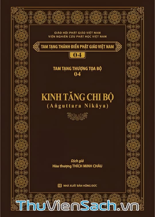 Ảnh bìa sách Kinh Tăng Chi Bộ - Tập 4