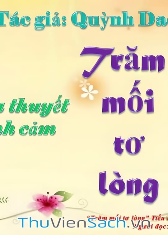 Ảnh bìa sách Trăm Mối Tơ Lòng