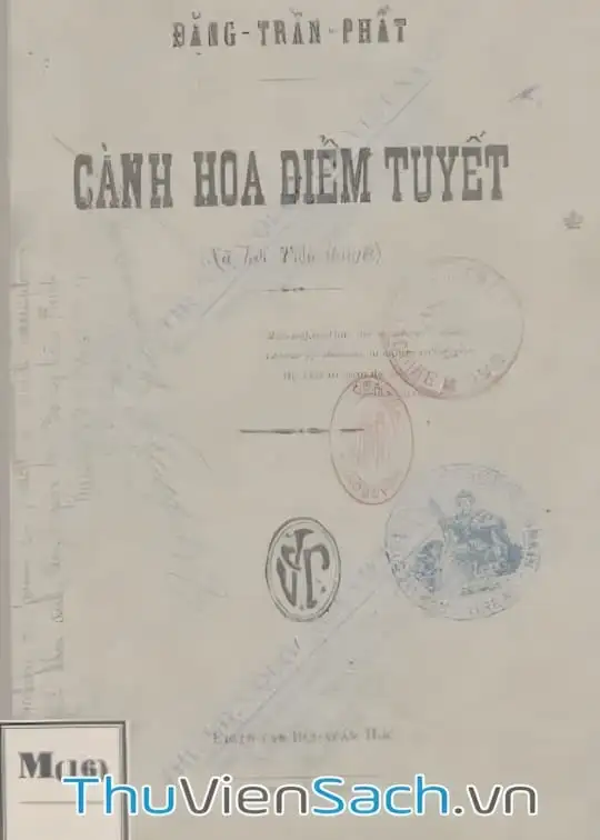 Ảnh bìa sách Cành Hoa Điểm Tuyết