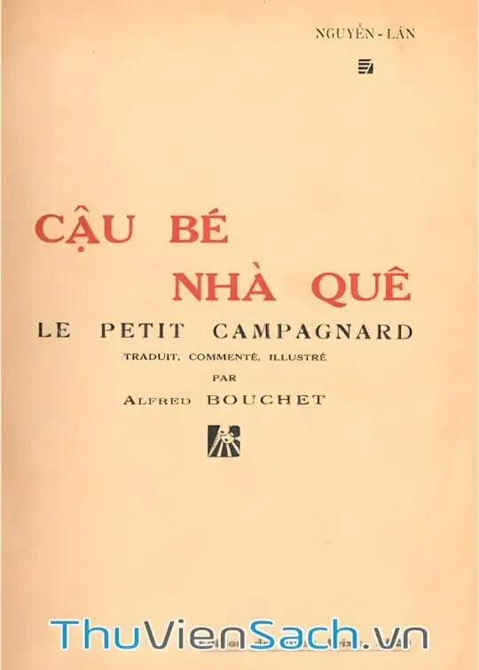 Ảnh bìa sách Cậu Bé Nhà Quê