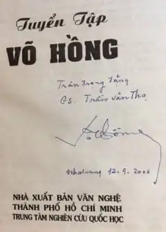 Ảnh Truyện Ngắn - Võ Hồng