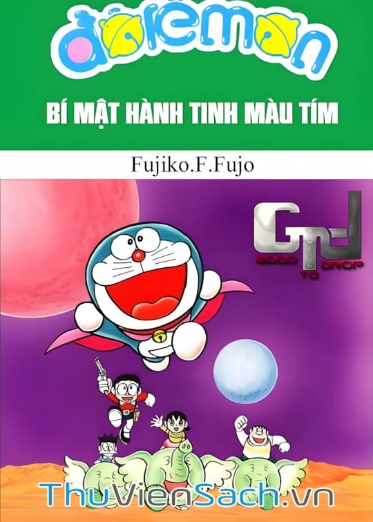 Ảnh bìa sách Doraemon: Bí Mật Hành Tinh Màu Tím