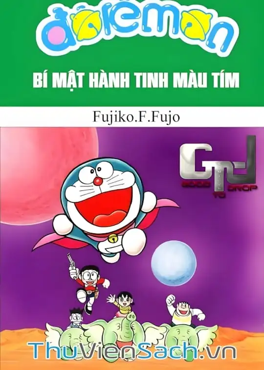 Ảnh bìa sách Doraemon: Bí Mật Hành Tinh Màu Tím
