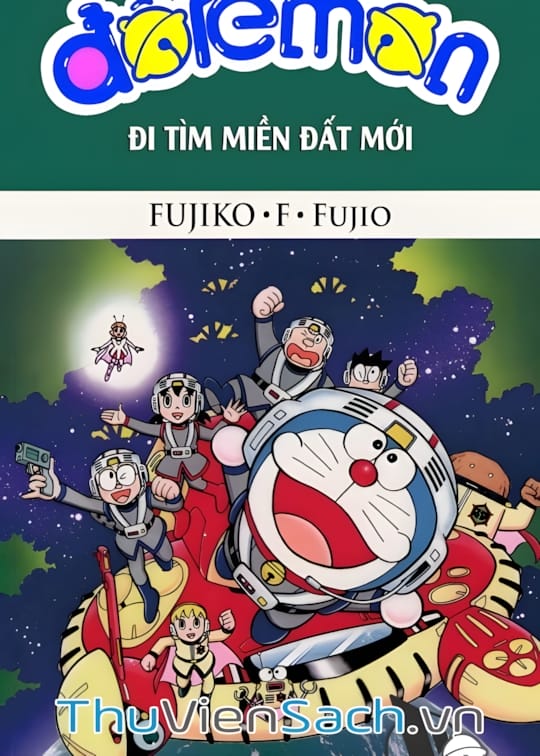 Ảnh bìa sách Doraemon: Đi Tìm Miền Đất Mới