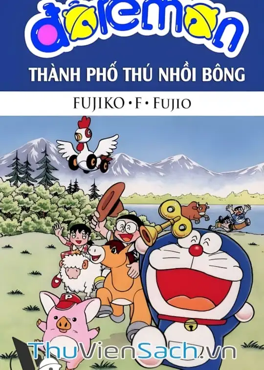 Ảnh bìa sách Doraemon: Thành Phố Thú Nhồi Bông